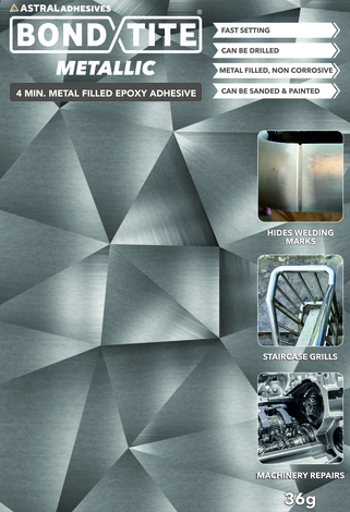 4 Min Metal Filled Epoxy Adhesives