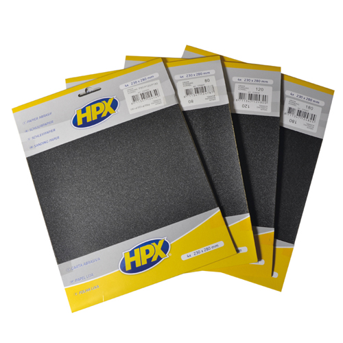 SET OF ABRASIVE PAPER