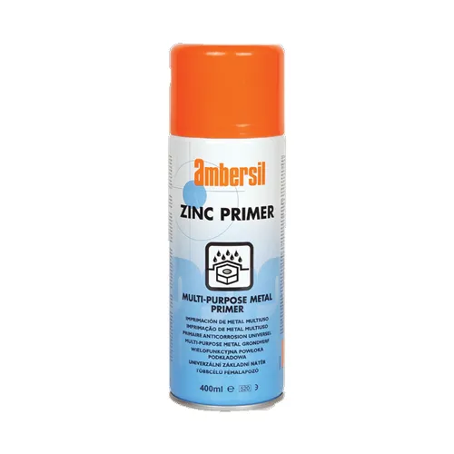 Ambersil Zinc Primer grey anti-corrosion primer spray