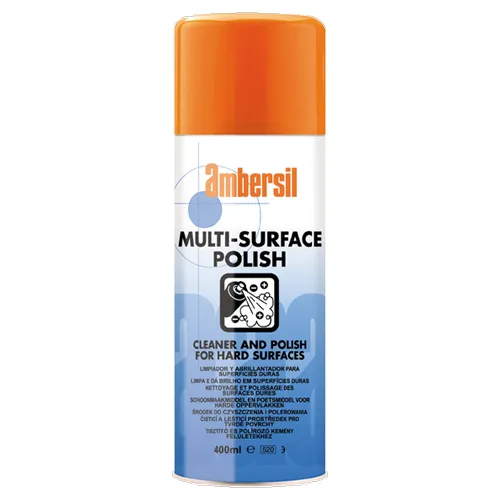 Ambersil Multi Surface Polish cleaner and shine for industrial surfaces