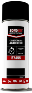 B7455 – Cyanoacrylate Activator Aerosol.