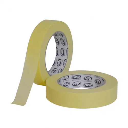 HPX Masking Tape rated to 100°C for high-temperature paint masking