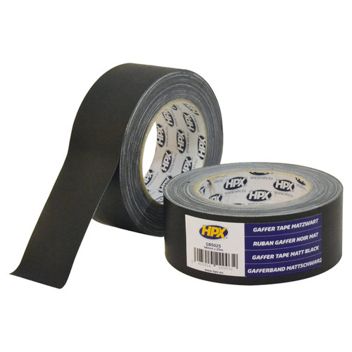 GAFFER TAPE MATT BLACK