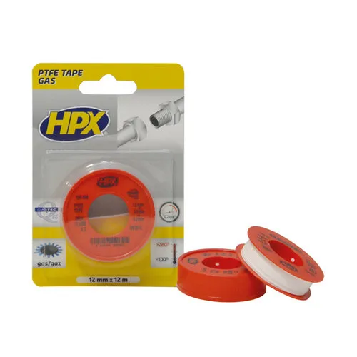HPX PTFE Thread Seal Tape for gas pipe fittings
