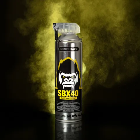 Silver Back SBX40 Maintenance Spray multi-purpose lubricant and protector