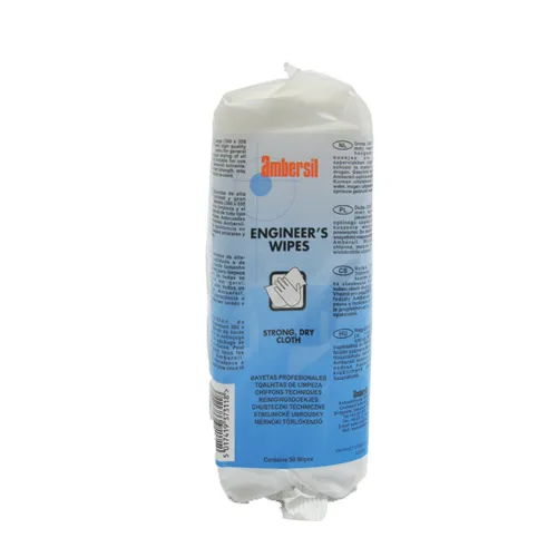 Ambersil Engineers Wipes solvent-impregnated industrial cleaning wipes