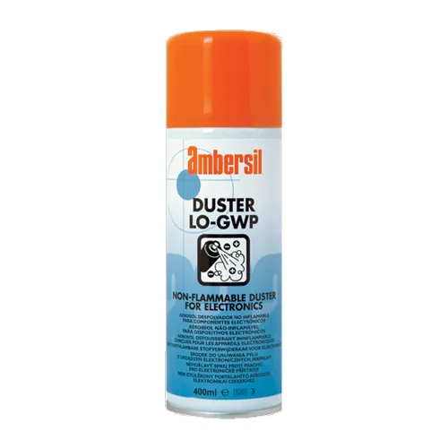 Ambersil Duster LO GWP low-global-warming-potential compressed air duster